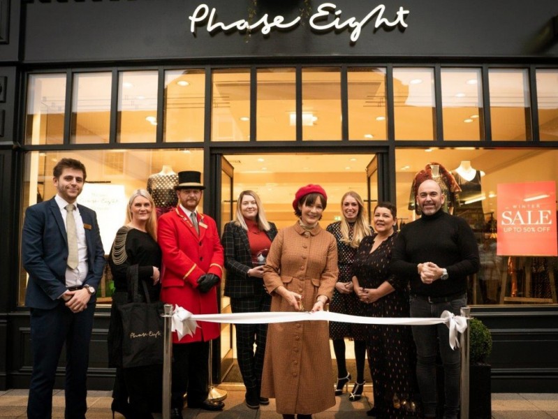  Royal reception for Morpeths new Phase Eight store